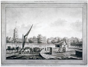 View of Fulham from the White Lion Inn, Putney, London