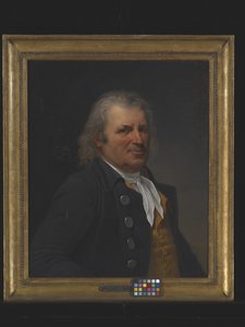 Portrait Of An Elderly Man by Robert Lefevre
