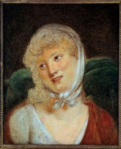 Portrait of Mary Laczinska, Countess Walewska by Robert Lefevre