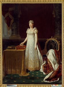 Portrait of the Empress Marie Louise of Austria, wife of Napoleon I by Robert Lefevre