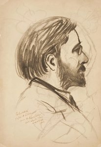 Portrait Sketch of Louis M. Eilshemius