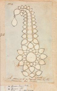 Diamond Feather Worn by the Peshwa in His Turban