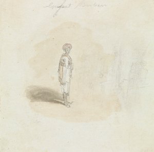 Standing Indian Man by Robert Mabon