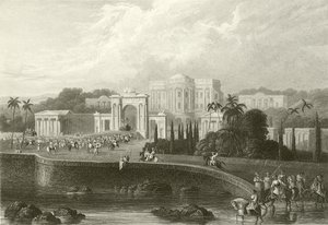 The British Residency at Hyderabad by Robert Melville Grindlay