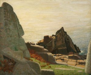 Below Carn Barges (rocks below Lamorna)