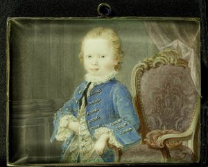 Willem V (1748-1806), Prince of Orange-Nassau, as a Child by Robert Mussard