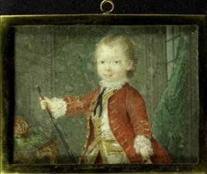 Willem V, Prince of Orange-Nassau, as a Child by Robert Mussard