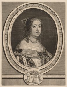 Anne of Austria, Queen of France by Robert Nanteuil