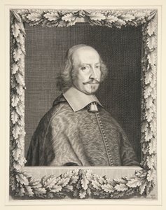 Cardinal Jules Mazarin by Robert Nanteuil