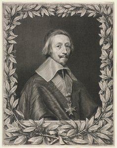 Cardinal Richelieu by Robert Nanteuil