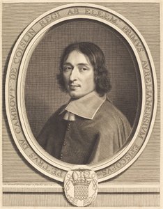 Cardinal de Coislin by Robert Nanteuil