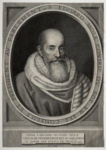 Edouard Molé by Robert Nanteuil