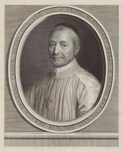 François Blanchart, Abbot of Sainte-Geneviève by Robert Nanteuil