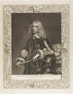 François de Vendôme, Duke of Beaufort by Robert Nanteuil