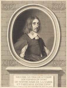 Georges de Scudery by Robert Nanteuil
