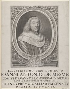Jean-Antoine de Mesmes by Robert Nanteuil