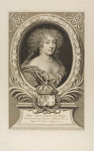 Marie Jeanne Baptiste, Duchess of Savoy by Robert Nanteuil