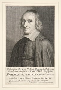Michel de Marolles (1600-1681) by Robert Nanteuil
