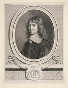 Nicholas Fouquet (Foucquet), Viscount of Melun and of Vaux by Robert Nanteuil