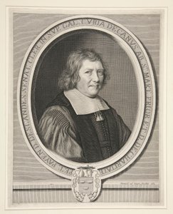 Pierre Payen-Deslandes, Dean of the Counselor-Clerks of the Parliament of Paris, Abbot of Saint-Martin and Prior of La Charité by Robert Nanteuil
