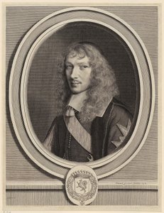 Portrait of Basile Fouquet, Clergyman by Robert Nanteuil