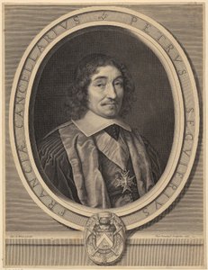 Portrait of Chancellor Pierre Séguier by Robert Nanteuil