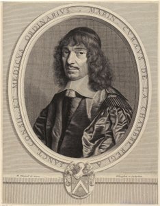 Portrait of Marin Cureau de La Chambre by Robert Nanteuil
