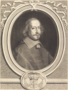 Cardinal Jules Mazarin by Robert Nanteuil after Pieter van Mol