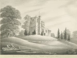 Arley Church, 1824 by Robert Noyes