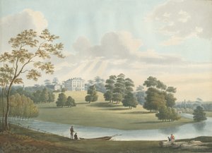 Patshull House: Water Colour Painting