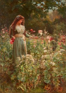 Gathering Poppies by Robert Payton Reid