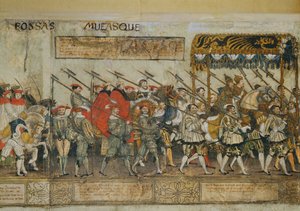 Cavalcade Celebrating the Coronation of Emperor Karl V in Bologna by Robert Peril