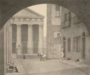 A London Church by Robert Polhill Bevan