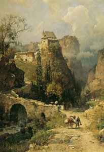 Gorge and Hermitage of San Romedio near Val di Non