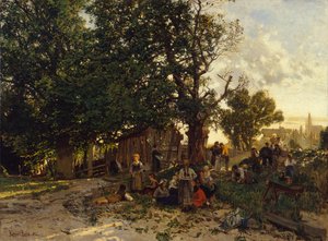 The Nut Harvest at Grenoble