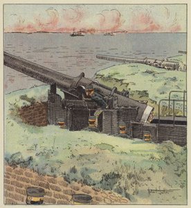 Japanese Defenses of the Inland Sea Passes by Robert Salles