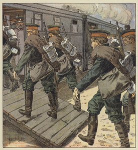 Embarkation of Russian Troops