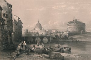 Rome, 1820s by Robert Sands