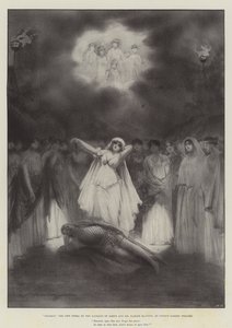 Diarmid, the New Opera by the Marquis of Lorne and Mr Hamish MacCunn, at Covent Garden Theatre by Robert Sauber