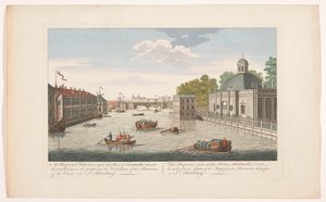 View of the Fontanka River in Saint Petersburg Seen from the North Side by Robert Sayer (possibly)