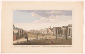 A Prospect of the Parliament House, in College Green, Dublin by Robert Sayer (possibly)