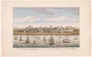 View of Fort Saint George in Madras (Settlements of the VOC) by Robert Sayer