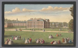 View of Kensington Palace in London (series title: London)