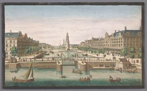 View of the Oudeschans in Amsterdam from the IJ by Robert Sayer