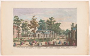 View of the Rotunda in Ranelagh Gardens, London