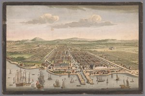 The city of Batavia in the island of Java and capital of all the Dutch factories & settlements in the East Indies by Robert Sayer