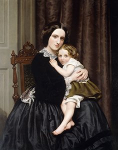 A Mother and Her Child by Robert Scott Tait