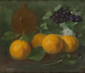 Still Life with Oranges by Robert Skala