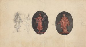 Allegorical Designs for Medals by Robert Smirke