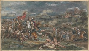 Battle Scene by Robert Smirke